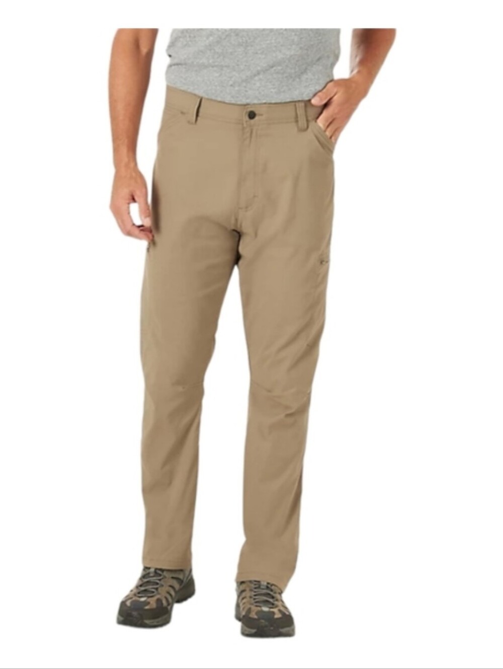 Wrangler Men's Tan Casual Performance Pants Size 38x30